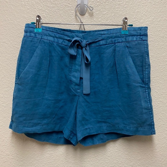 Artisan NY Linen Button Fly Shorts Size 10 - Picture 1 of 4